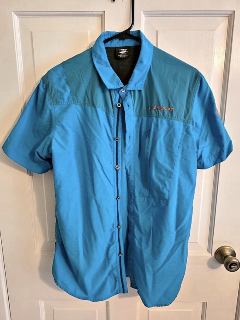 KÜHL Men's Blue Short Sleeve Button-Up Like New